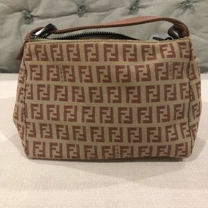 Fendi Zucchino cosmetic bag